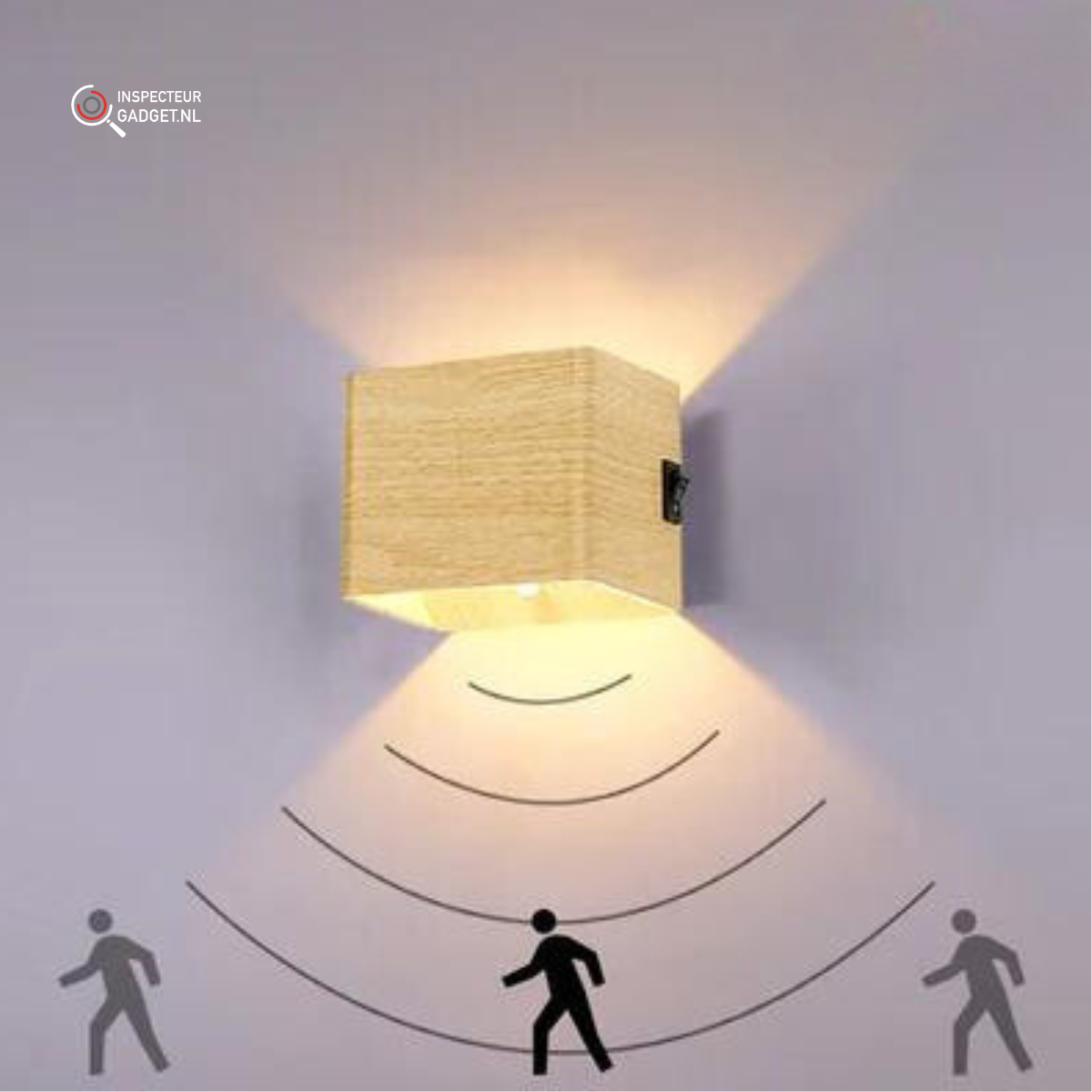 Wireless Rechargeable Wall Lamp | Adjustable Up & Down Light, USB Powered for Home Decor & Cozy Ambiance