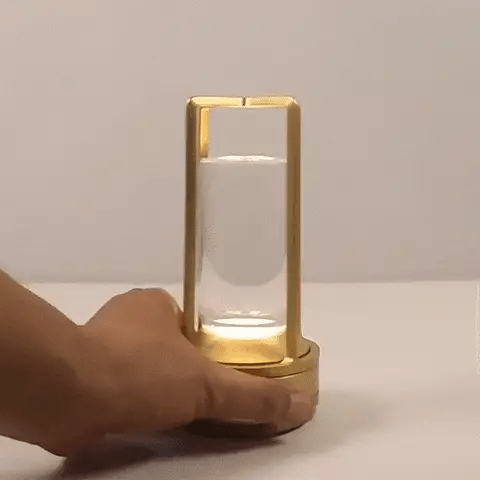 Warm LED Cordless Table Lamp – Battery Operated Nordic Design - LED with Touch Control, Suitable for Bedroom, Home, Outdoor - Ideal Night Light