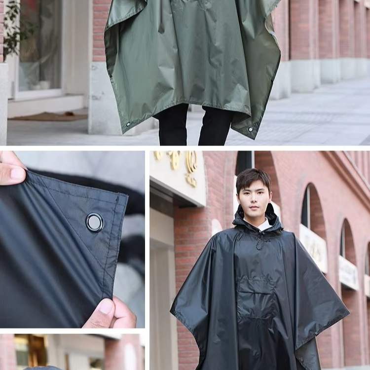 All-Terrain Trek Poncho | Waterproof, Packable & Lightweight for Outdoor Adventures and Emergency Preparedness