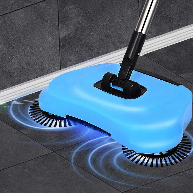 2-in-1 Vacuum Broom | Cordless, Eco-Friendly & Suitable for Tiles, Wood, and Carpets