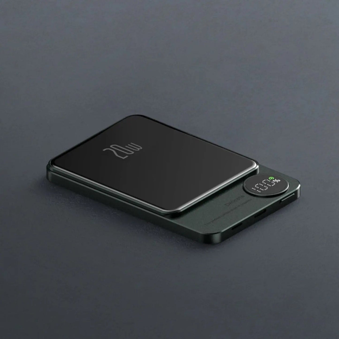 Sleek Magnetic Fast Charging Power Bank – Wireless, High-Capacity Backup Battery for All Devices