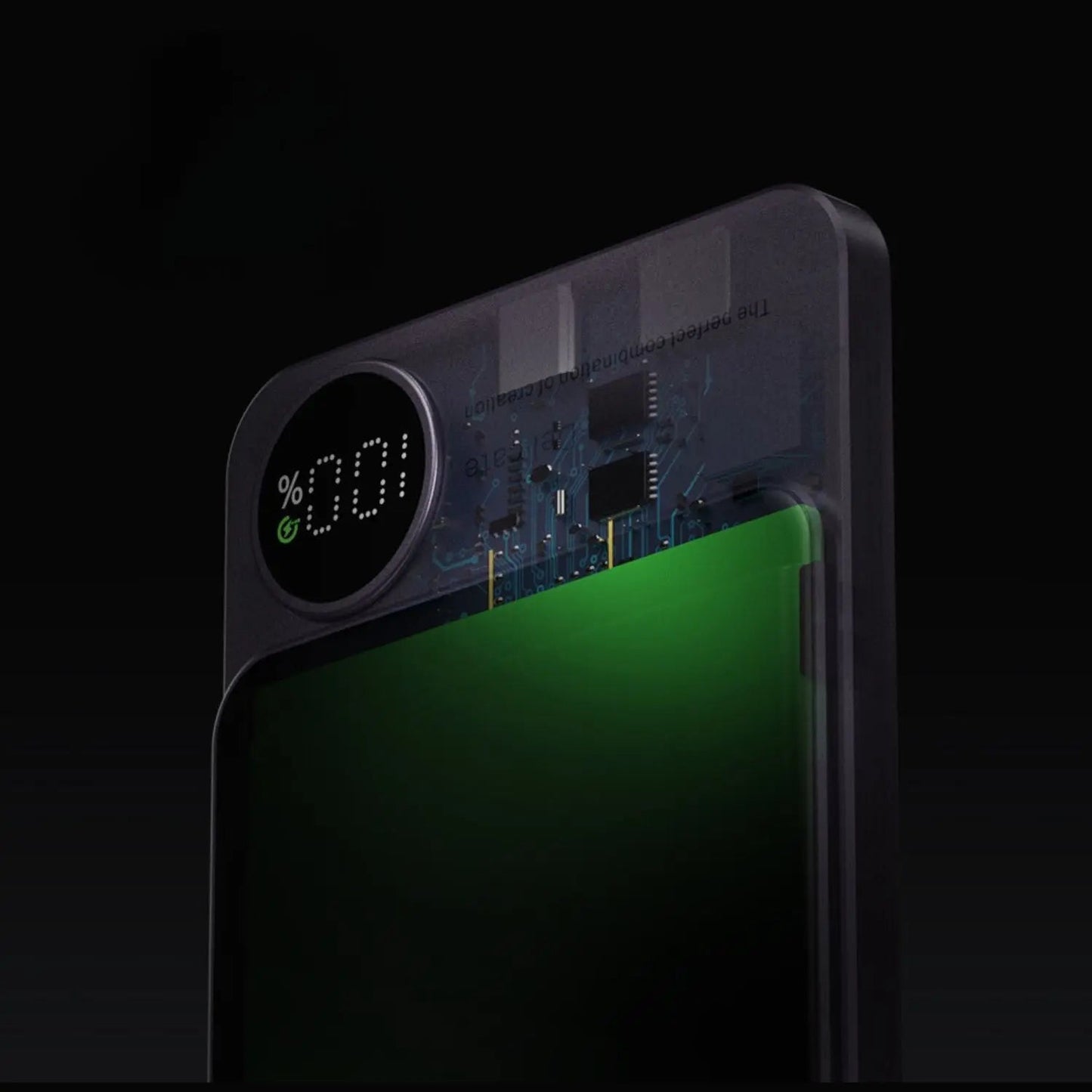 Sleek Magnetic Fast Charging Power Bank – Wireless, High-Capacity Backup Battery for All Devices