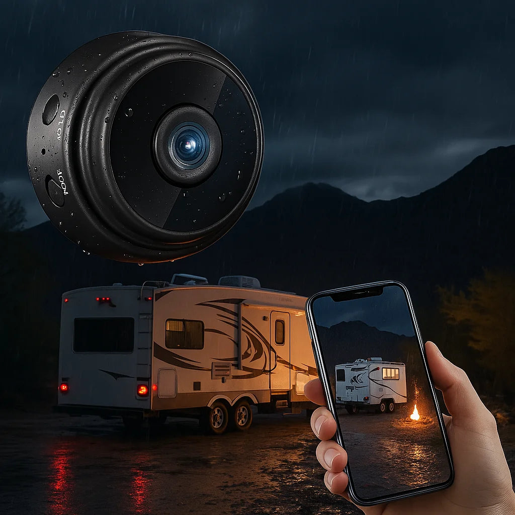 HD Wireless Backup Camera for RVs, Trucks, and Trailers - Night Vision, Waterproof, Easy Installation