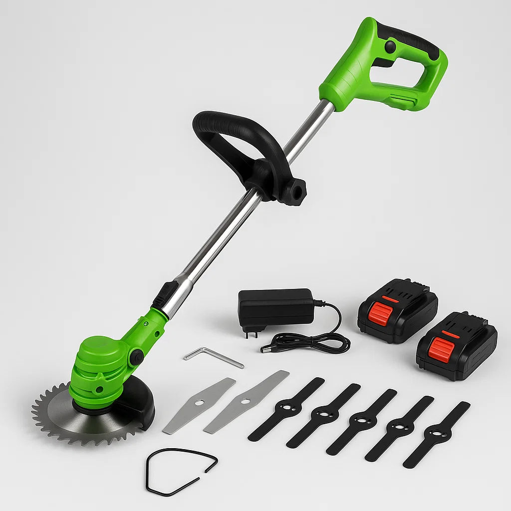 Powerful Electric Battery Operated Cordless Weed Eater / Grass Trimmer