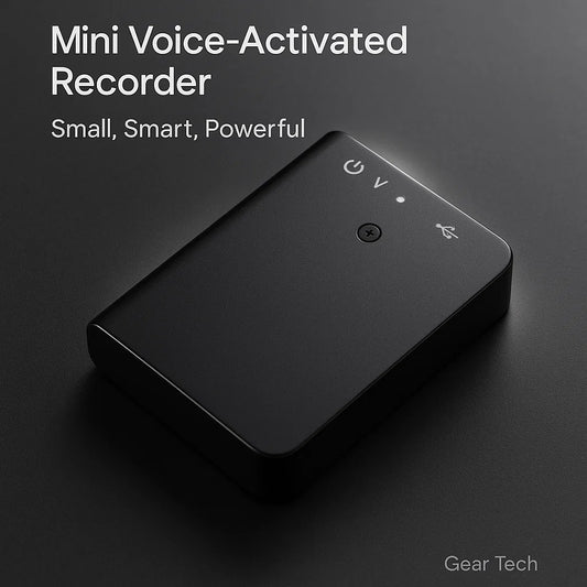 Miniature Voice Recorder – Small, Discreet, and Powerful Audio Capture | Perfect for Stealth Recording and Voice Activation