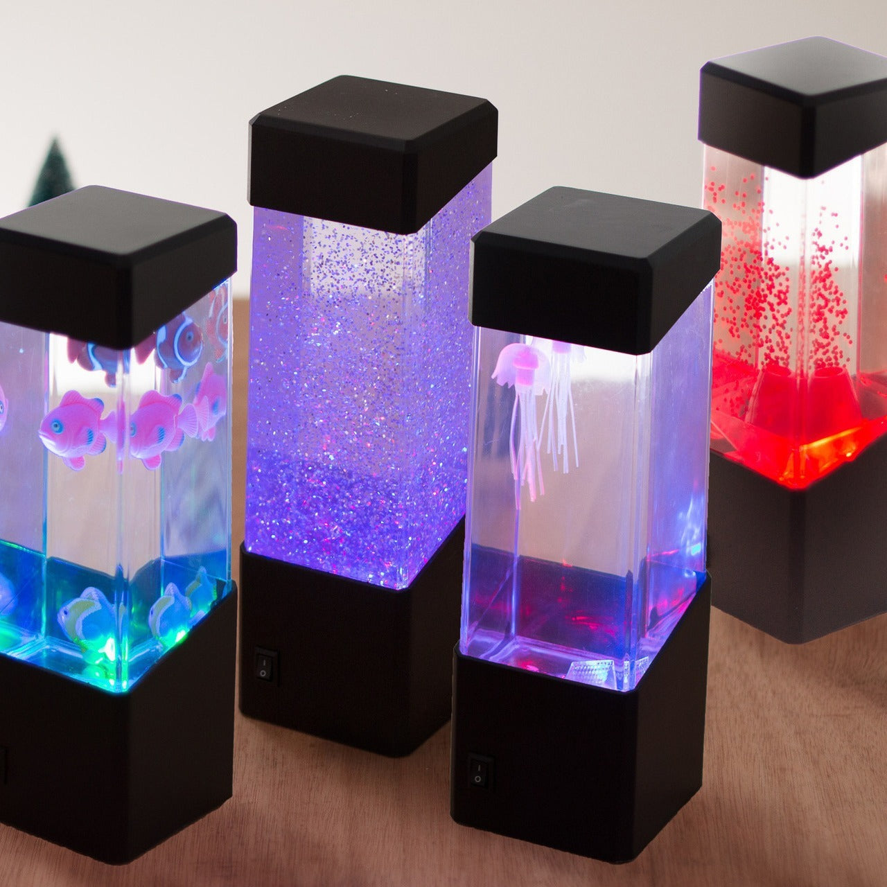 LED Jellyfish Lamp with Soft Glow – Aquatic Decor for Home, Office, and Relaxation Spaces