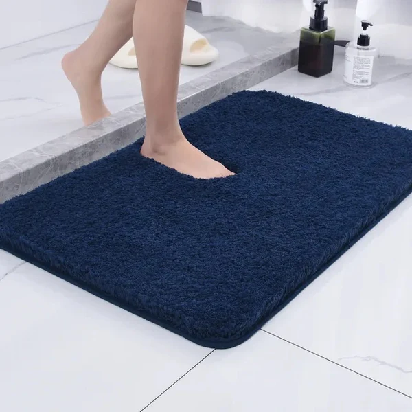 Plush Bath Rug | Ultra-Soft, Highly Absorbent & Non-Slip for Bathroom Safety and Comfort