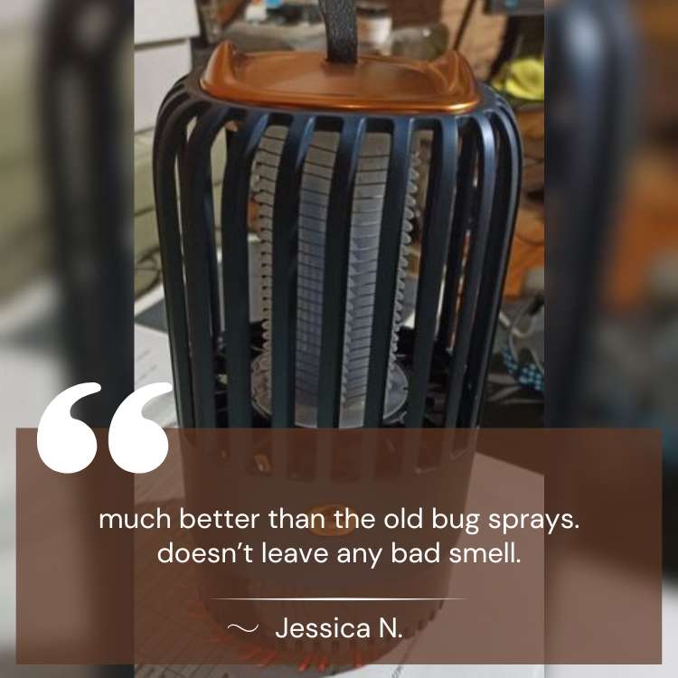 BuzzFree Mosquito Repellent Lamp | Chemical-Free, USB Rechargeable & Ideal for Home, Travel & Outdoor Use