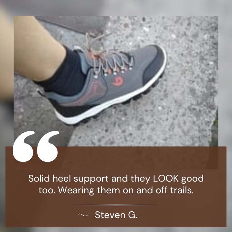 Orthopedic Hiking Shoes | Cloud-Like Comfort, Pain Relief & Natural Foot Movement for Long Hikes and Everyday Wear