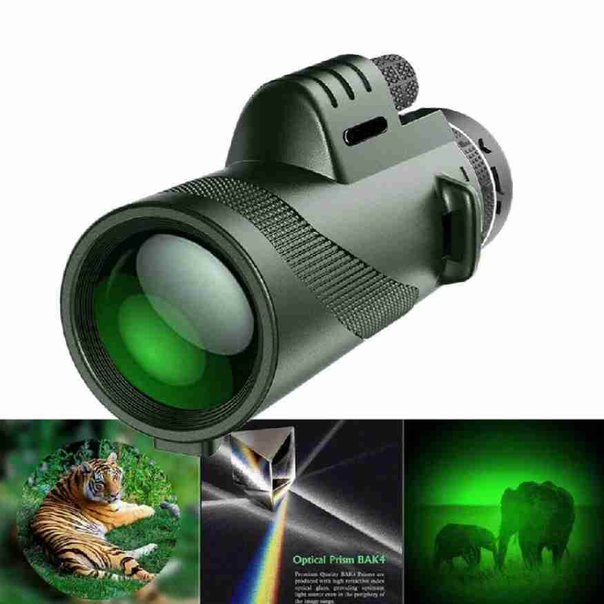 Compact 600x Ultra-Zoom Monocular | HD Lens, Lightweight & Perfect for Hiking, Birdwatching, and Sports Events