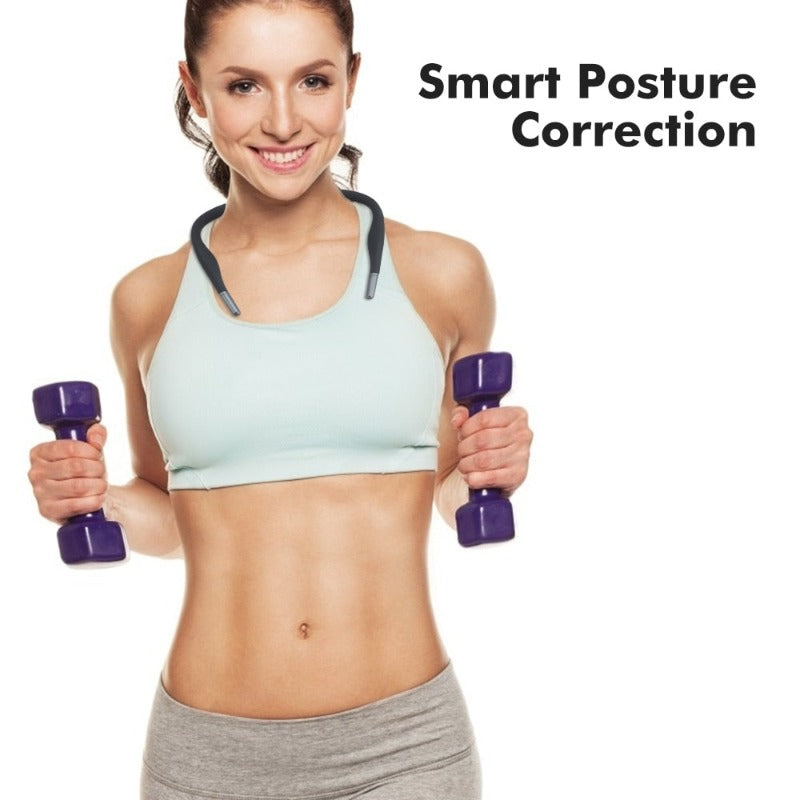 Smart Neck Posture Corrector for Men & Women | Intelligent Back Brace for Spine Alignment | Hunchback & Kyphosis Support