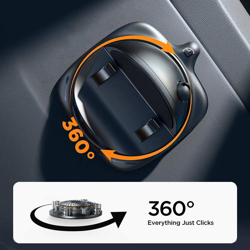 360° Rotating Car Phone Mounts | Phone Holders Adjustable Dashboard & Air Vent Mount for Smartphones, Ideal for Safe Driving and Navigation