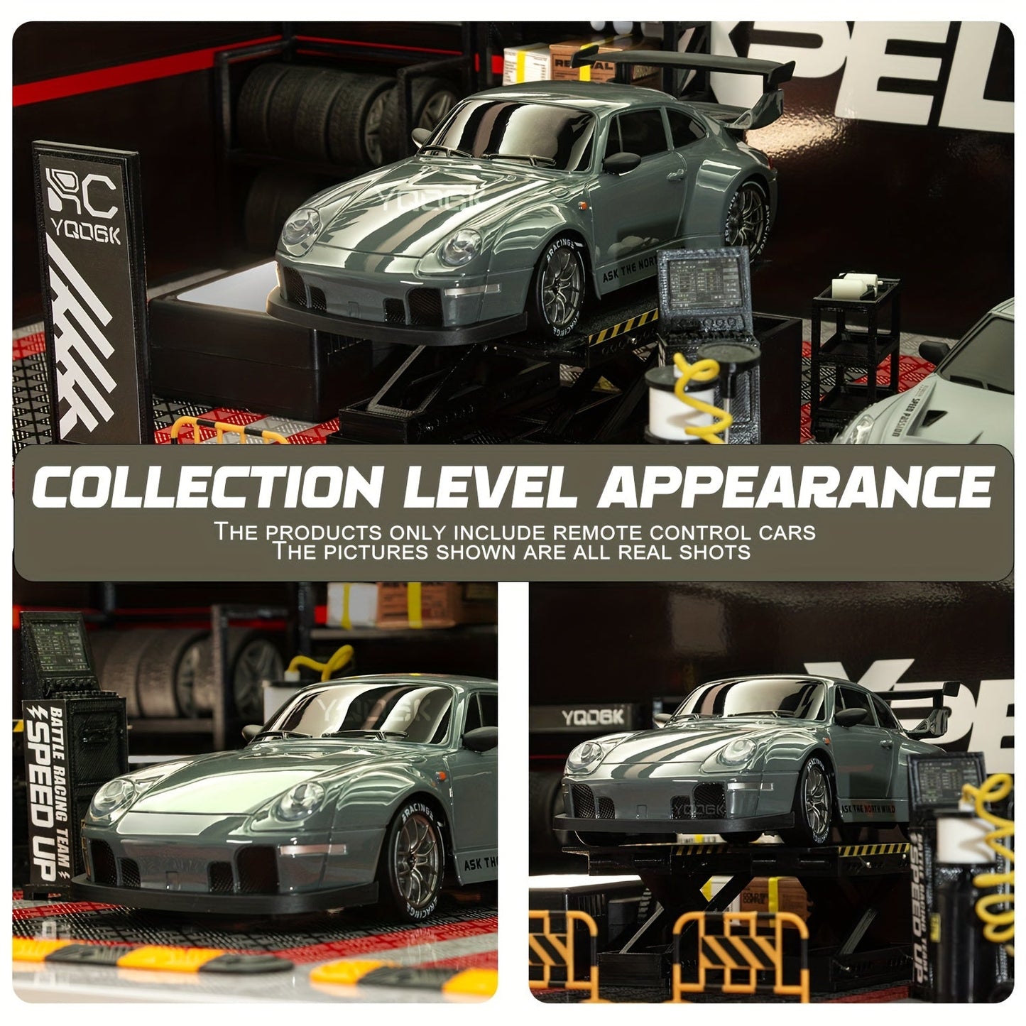 1:24 RC Drift Car | 4WD, LED Wheels & USB Rechargeable for Indoor and Outdoor Racing Fun