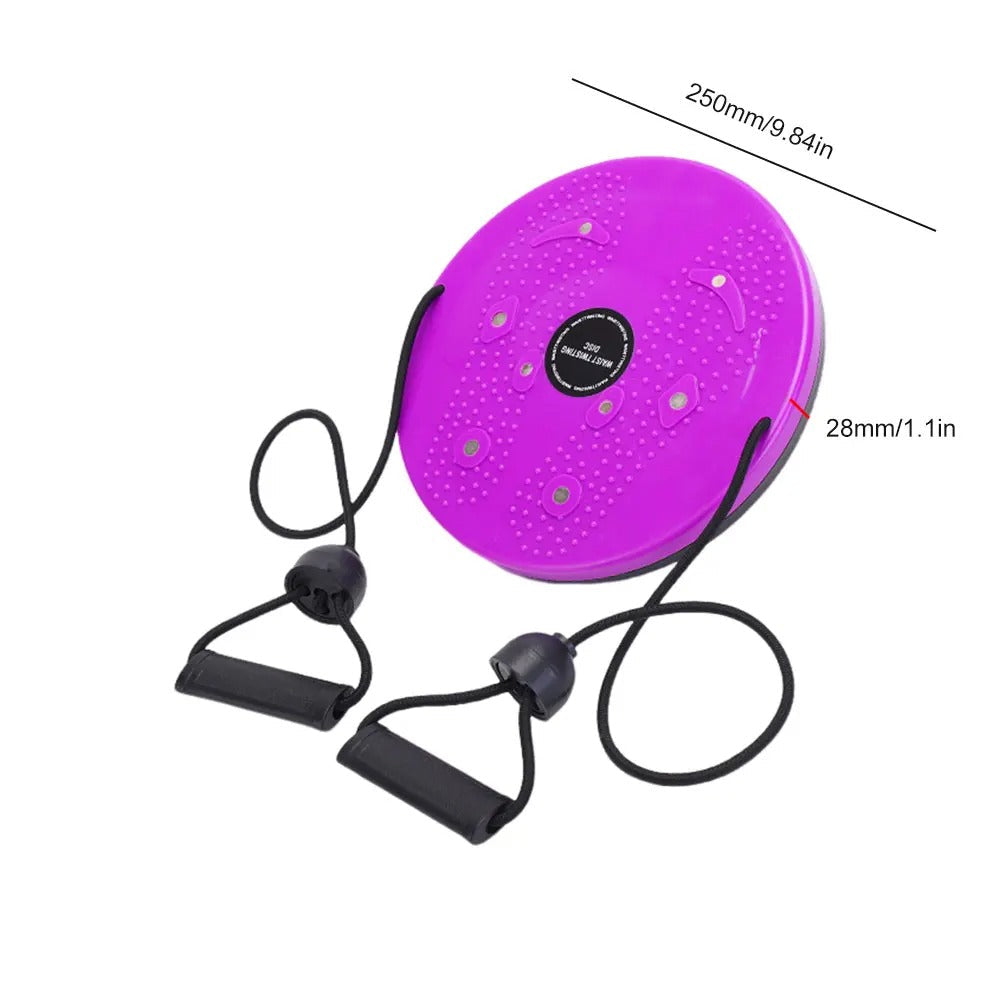 Waist Whisper Twisting Disc Pro | Magnetic Massage Balance Board for Core Strength & Waist Training at Home