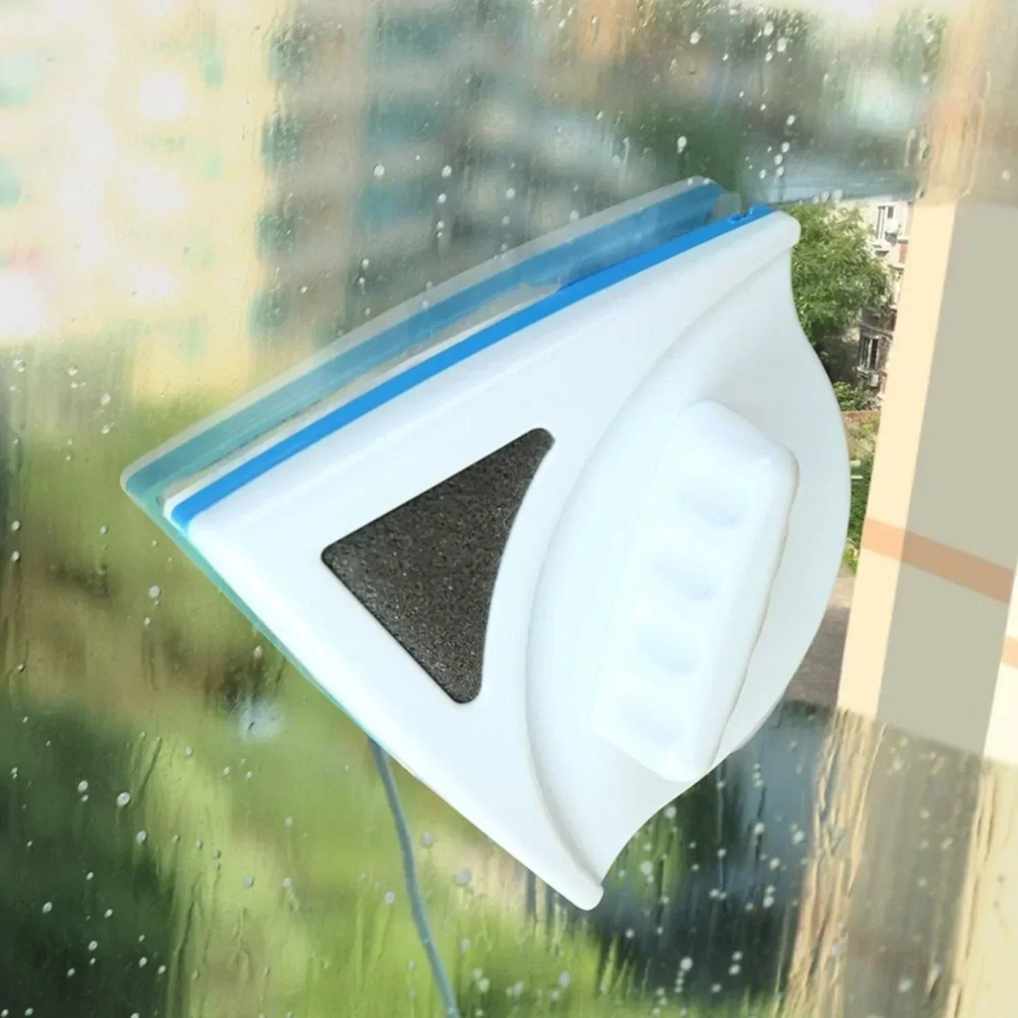 Dual-Sided Magnetic Window Cleaner | Streak-Free, Efficient & Ideal for Hard-to-Reach Windows (3-8mm)