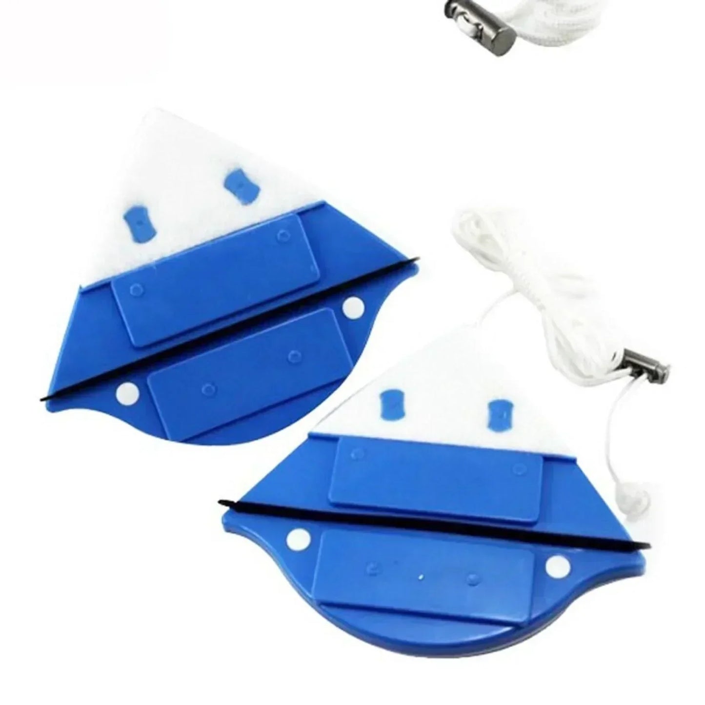 Dual-Sided Magnetic Window Cleaner | Streak-Free, Efficient & Ideal for Hard-to-Reach Windows (3-8mm)