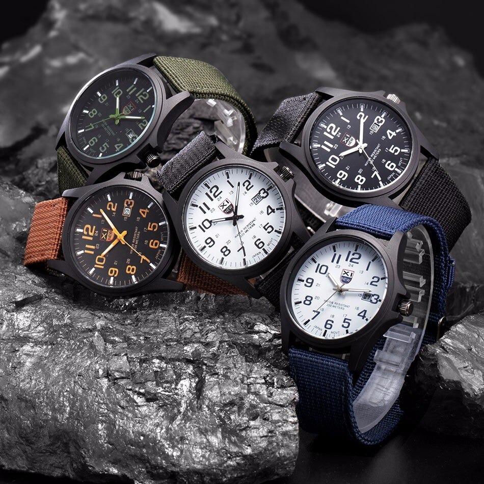 ShadowGuard™ | Luminous Military Wristwatch with Tactical Features | Waterproof, Shock Resistant, Ideal for Outdoor Adventures & Survival