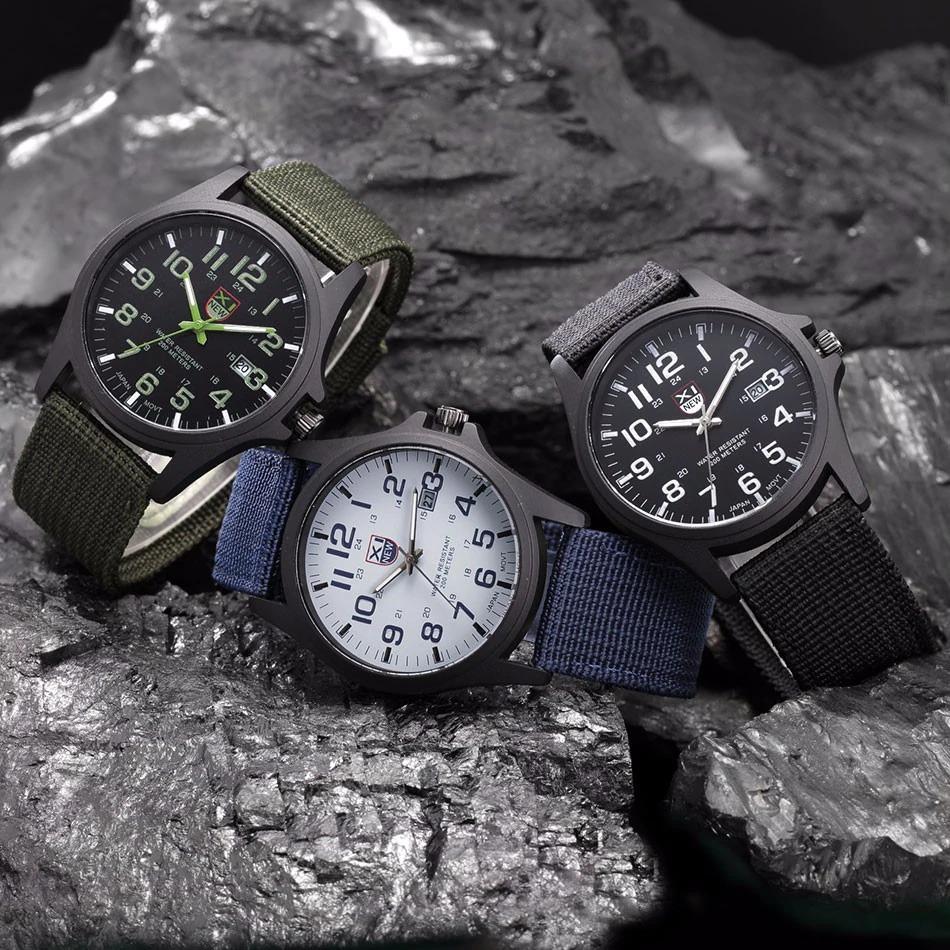 ShadowGuard™ | Luminous Military Wristwatch with Tactical Features | Waterproof, Shock Resistant, Ideal for Outdoor Adventures & Survival