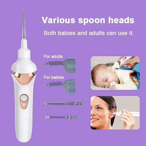 EarClear™ | Painless Ear Wax Removal Kit for Safe & Effective Cleaning for Adults & Kids