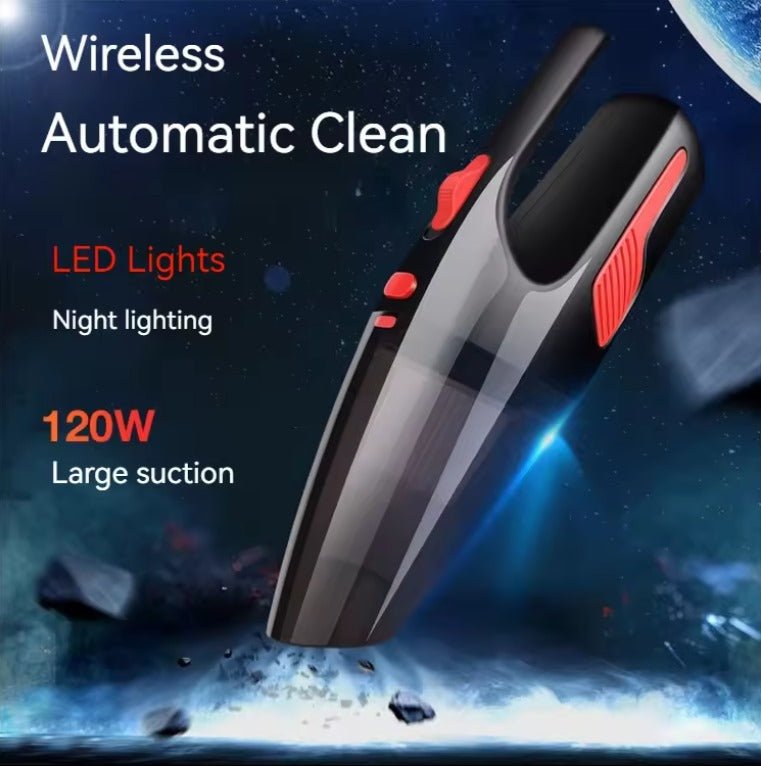 Cordless Handheld Vacuum Cleaner | Rechargeable & Lightweight Cleaner for Car