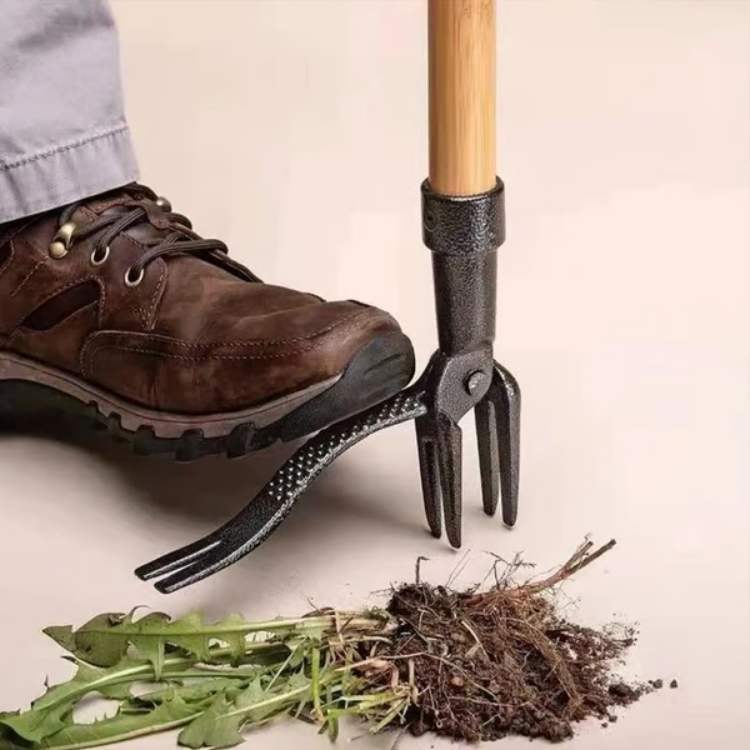Heavy-Duty Weed Grabber | Durable Steel Tip for Easy Root Removal in All Soil Types