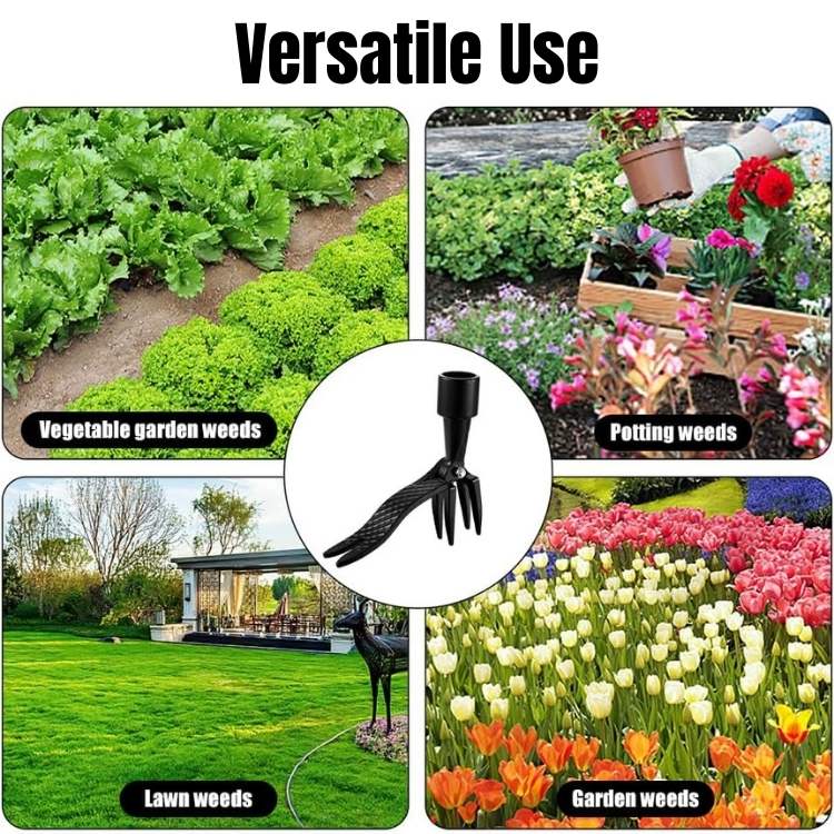 Heavy-Duty Weed Grabber | Durable Steel Tip for Easy Root Removal in All Soil Types