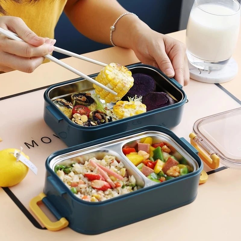 Insulated Lunch Box | Superior Temperature Retention & Multi-Compartment Design for Office, School & On-the-Go Meals