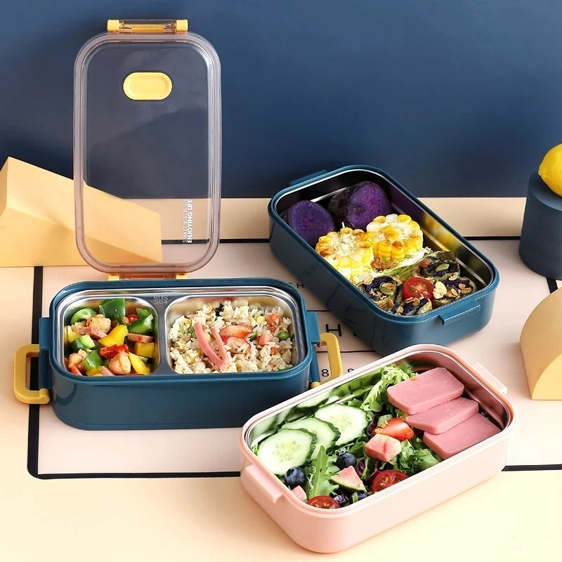 Insulated Lunch Box | Superior Temperature Retention & Multi-Compartment Design for Office, School & On-the-Go Meals