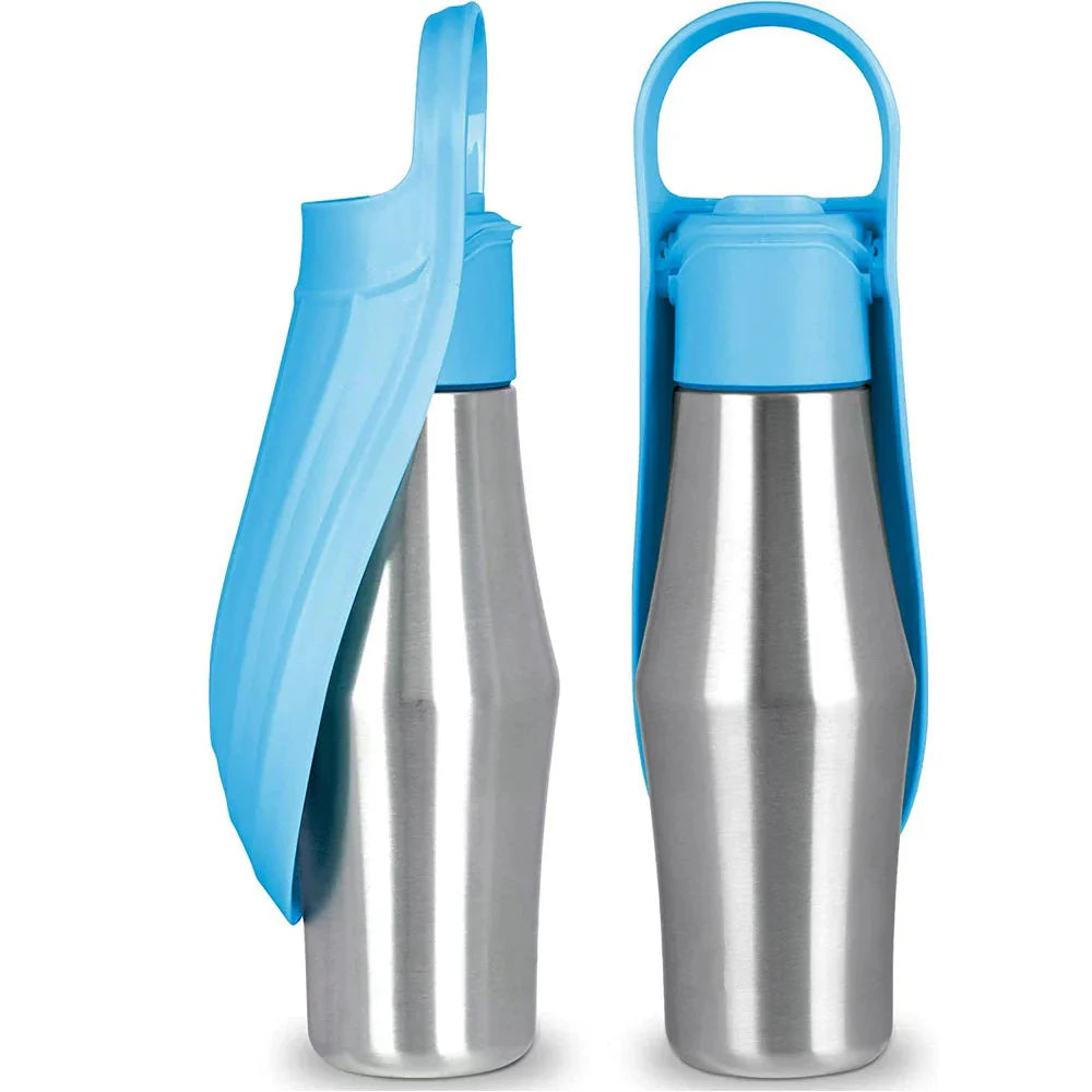 Insulated Dog Water Bottle | Stainless Steel, Leak-Proof & Perfect for Travel and Outdoor Adventures