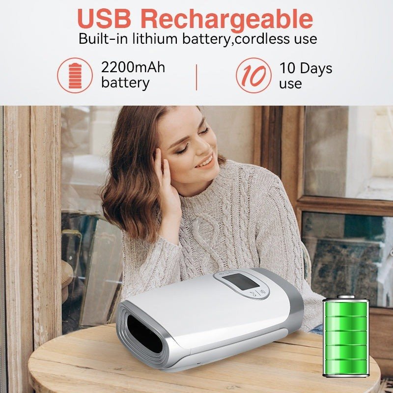 Electric Hand Massager with Compression – Relief for Arthritis & Hand Pain