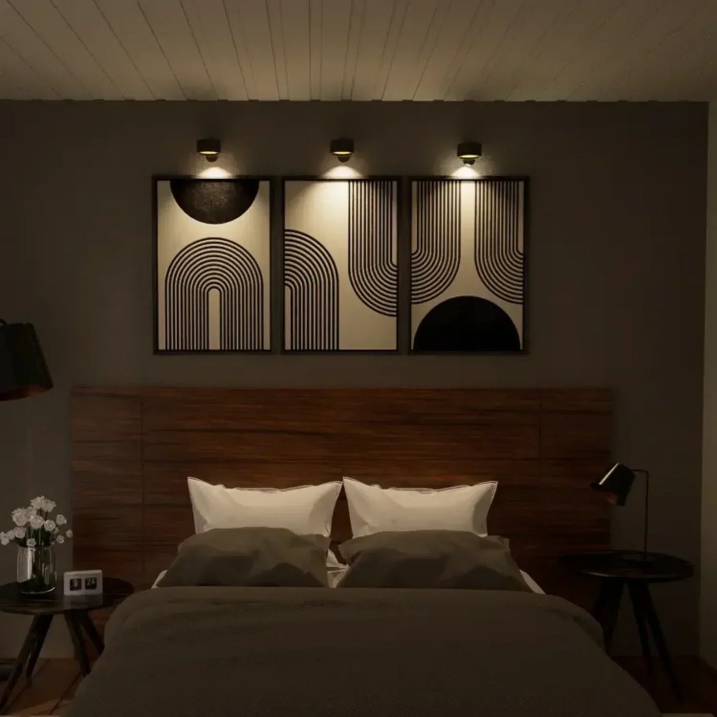 Wireless LED Wall Light | Battery Operated, Flexible & Easy to Stick-On for Indoor and Outdoor Use