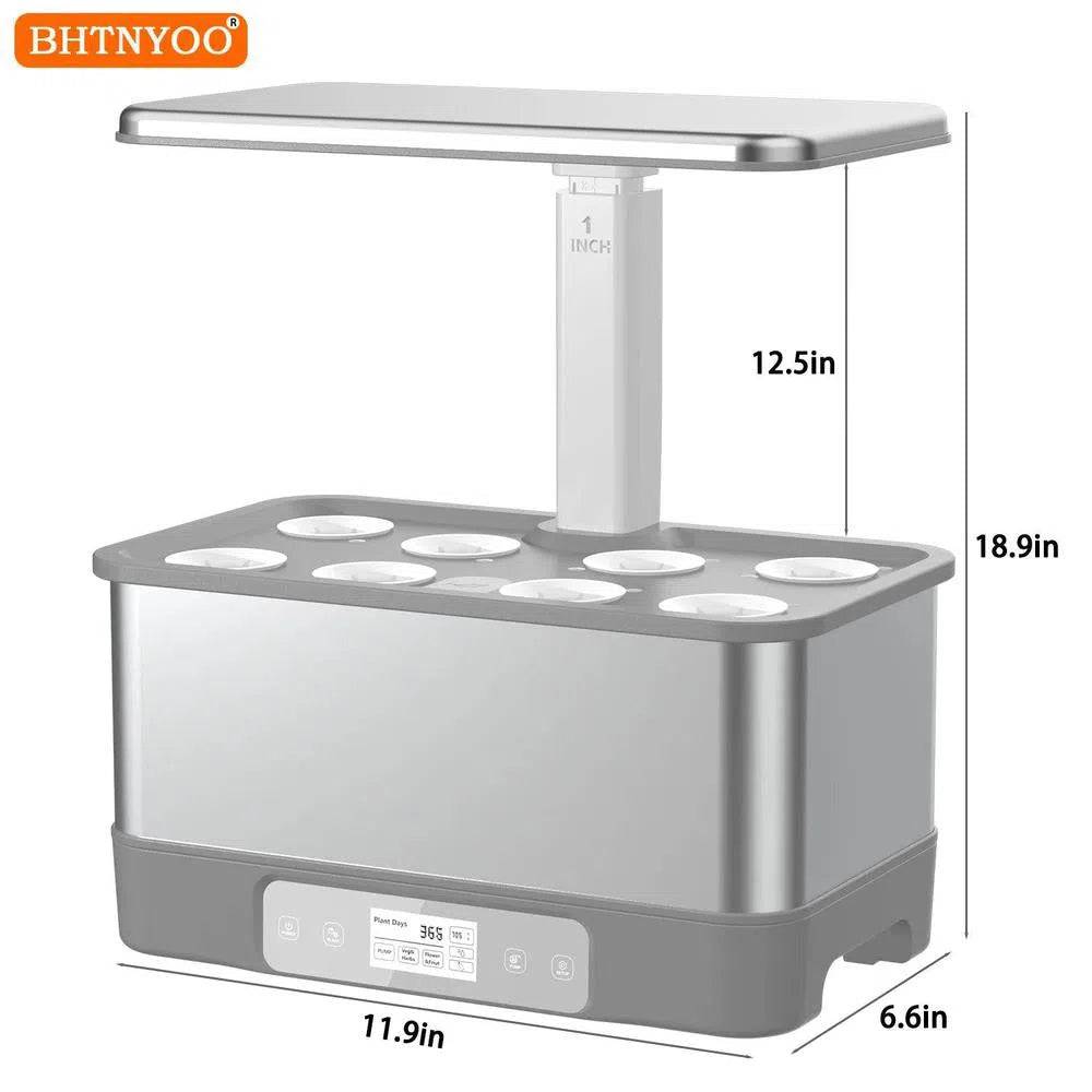 Indoor Hydroponic Growing System Kit with WiFi Control for Home Gardening & Plant Cultivation