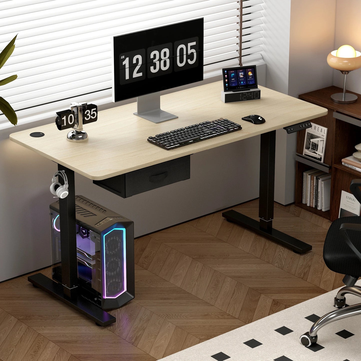 Electric Standing Desk – Height Adjustable Desk for Home Office