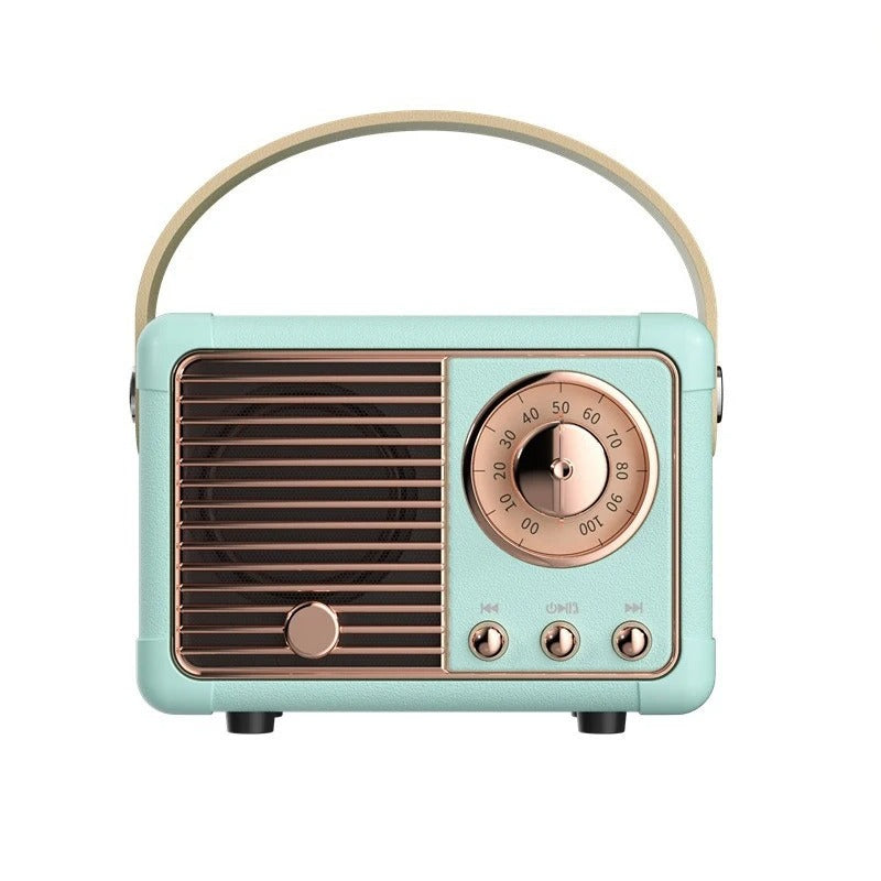 EchoWave™ | Vintage Bluetooth Speaker with Retro Design | Portable Wireless Audio for Home & Outdoor Use