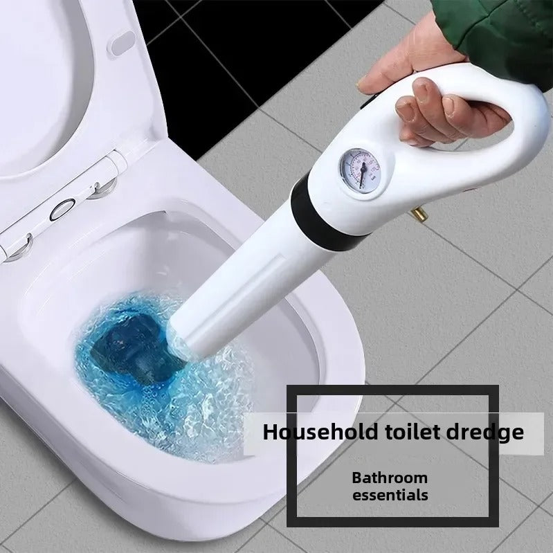 Effortless Toilet Plunger | Eco-Friendly, High-Pressure Drain Unblocker for Home Maintenance