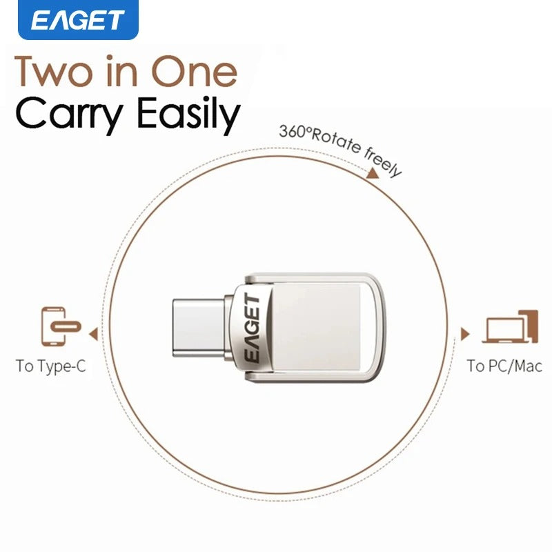 Encrypted USB Backup – Store recordings safely with password protection