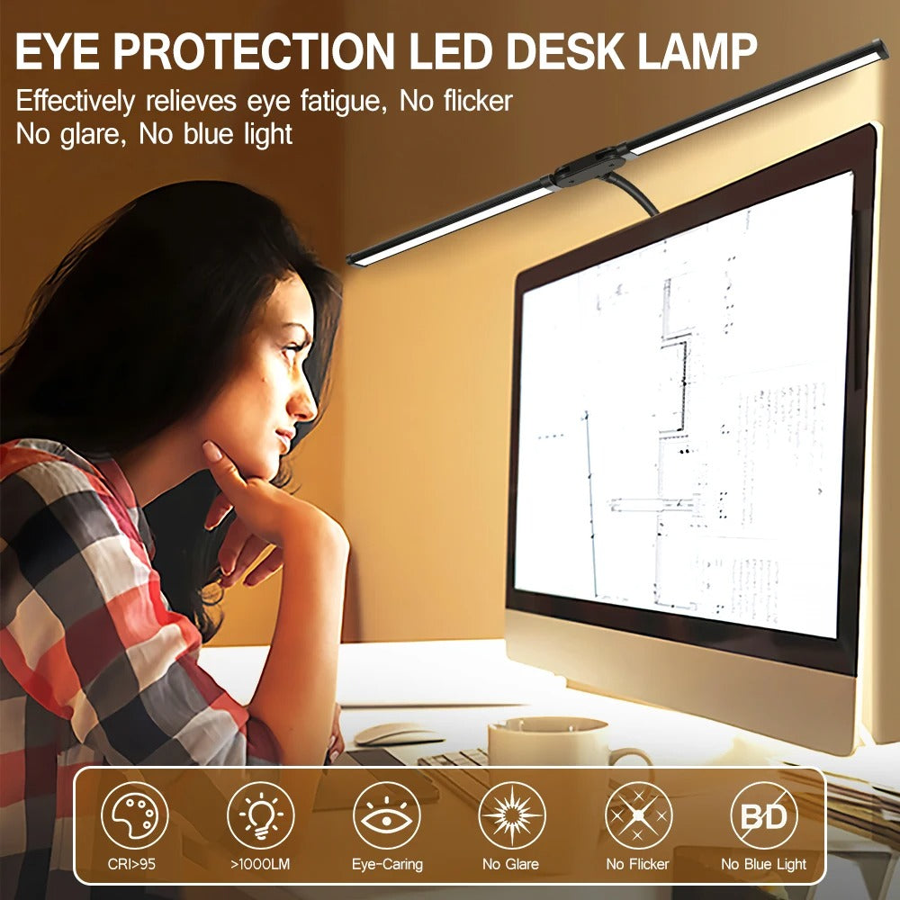 Double-Head LED Desk Lamp | Lighting Solution for Study, Work & Office Use