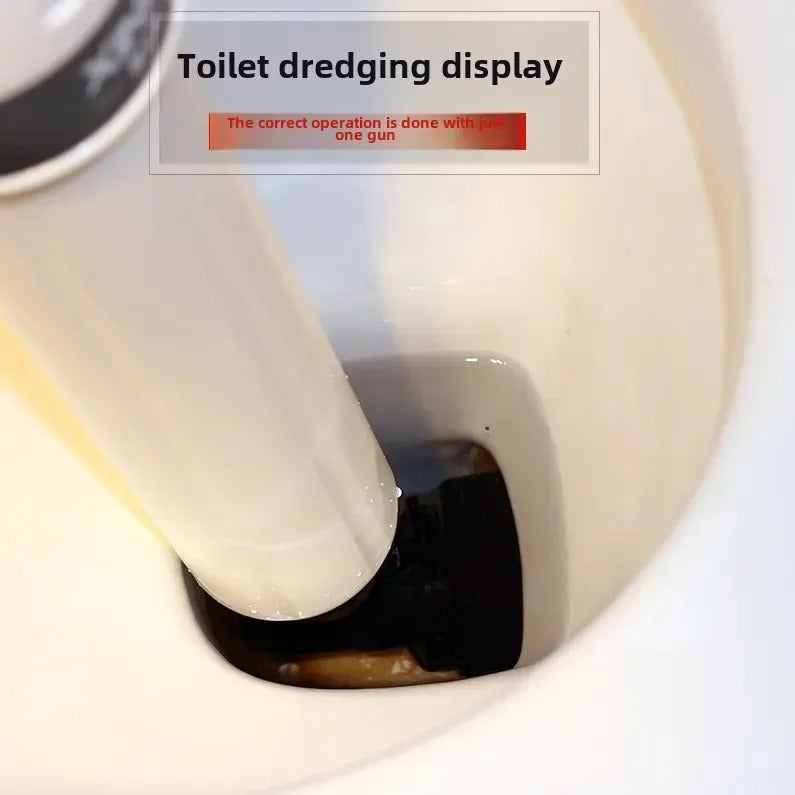 Effortless Toilet Plunger | Eco-Friendly, High-Pressure Drain Unblocker for Home Maintenance