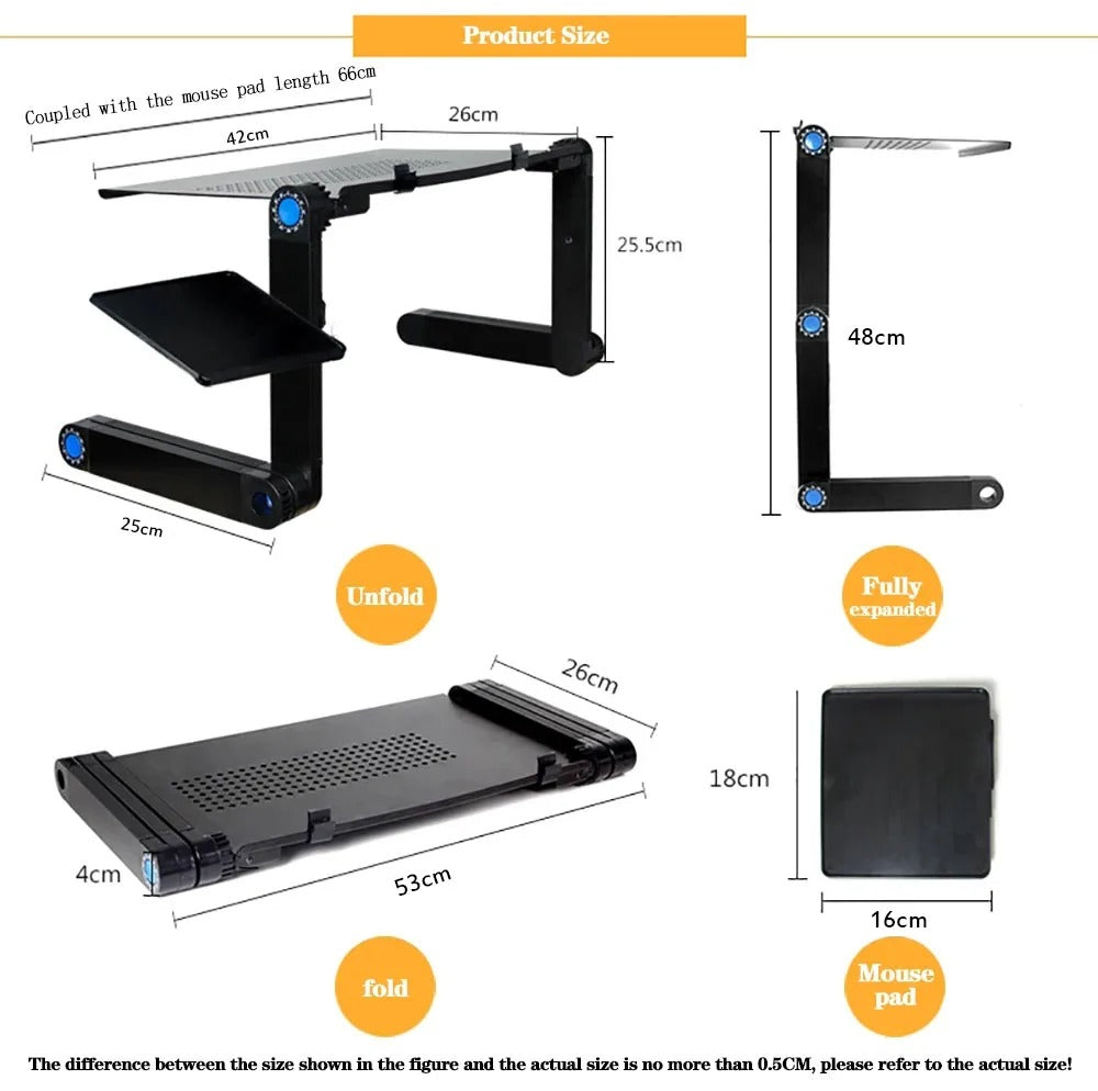 Adjustable Laptop Stand for Couch & Bed | Comfortable Workstation