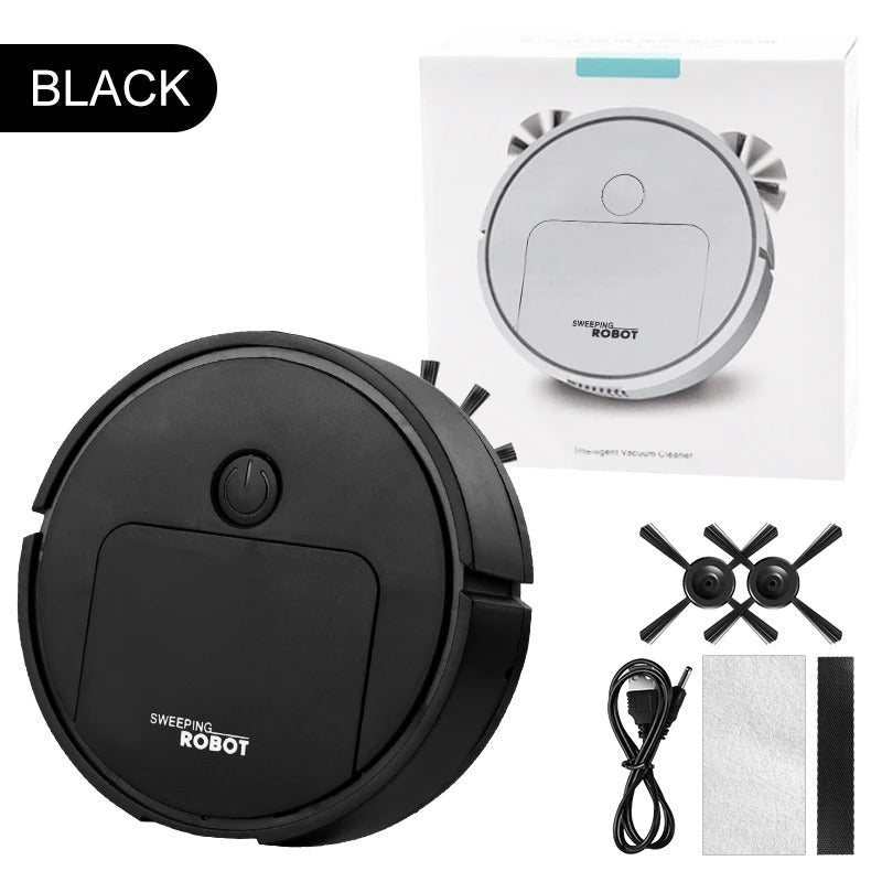 3-in-1 Robot Vacuum Cleaner | Powerful Suction, Smart Navigation & Ideal for Pet Owners and Busy Households