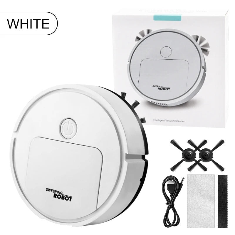 3-in-1 Robot Vacuum Cleaner | Powerful Suction, Smart Navigation & Ideal for Pet Owners and Busy Households