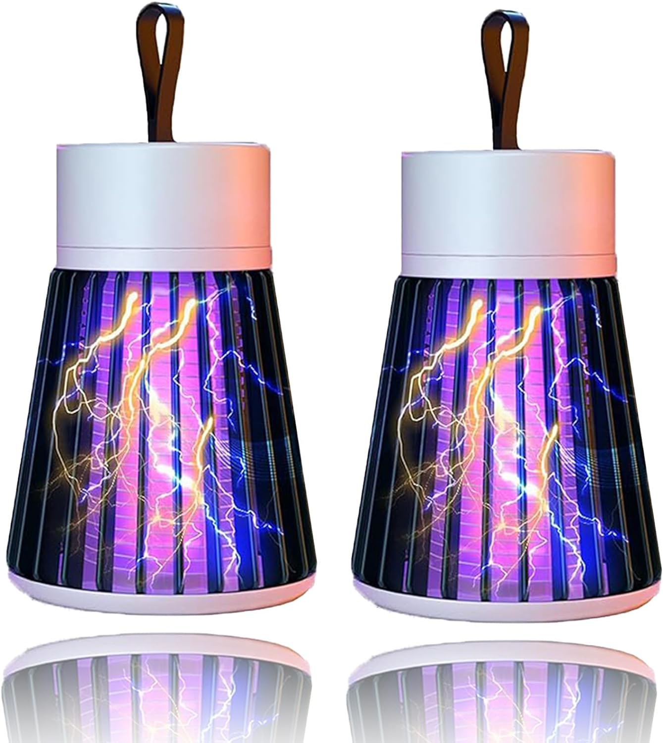 Mosquito & Bug Killer Lamp - 2 Pack, UV Light Insect Trap for Indoor & Outdoor Use, Effective Pest Control Solution