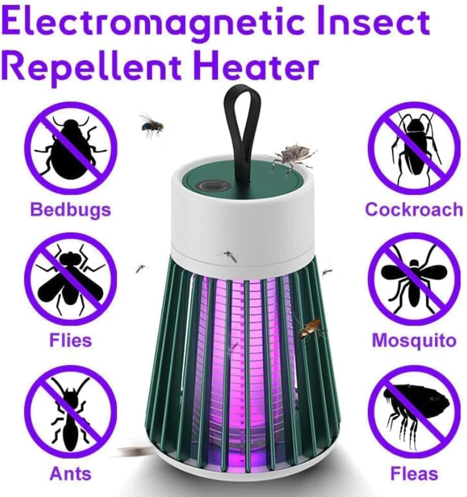 Mosquito & Bug Killer Lamp - 2 Pack, UV Light Insect Trap for Indoor & Outdoor Use, Effective Pest Control Solution