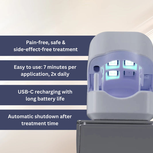Ultraviolet Light for Nail Fungus Therapy Device | Portable, Easy-to-Use & Effective for Home Treatment