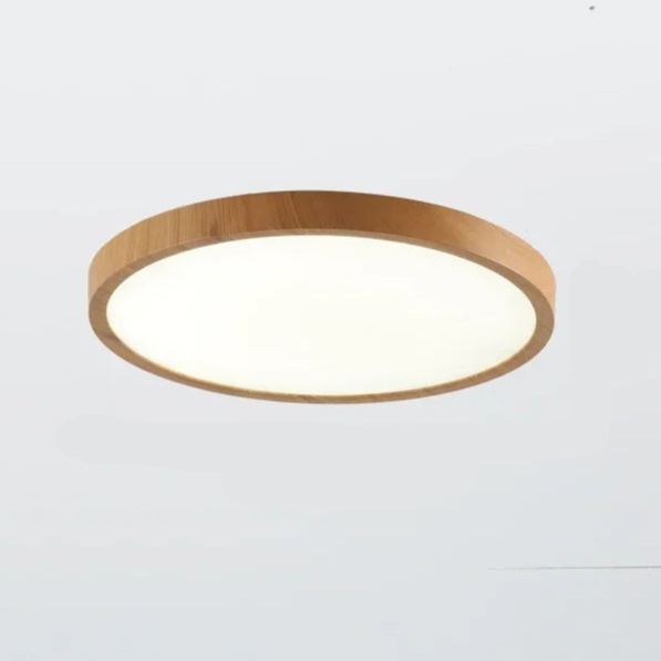 LED Ultrathin Circular Ceiling Light Fixture - Modern Design for Living Room & Kitchen Lighting