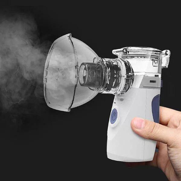 Portable Ultrasonic Nebulizer | Noiseless, Compact & Ideal for Asthma, Colds, and Respiratory Relief