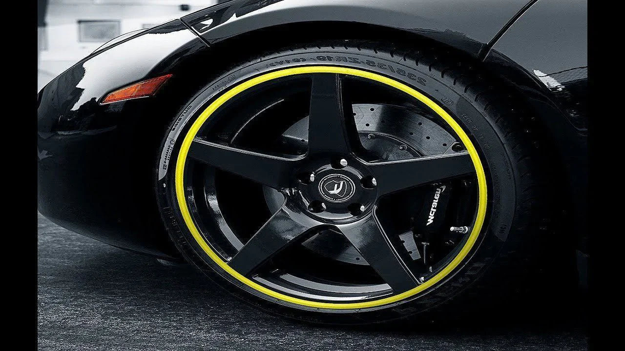 Wheel Rim Protector | High Adhesion, Easy Installation & Curb Scrape Prevention for Flashy Automobile Rims