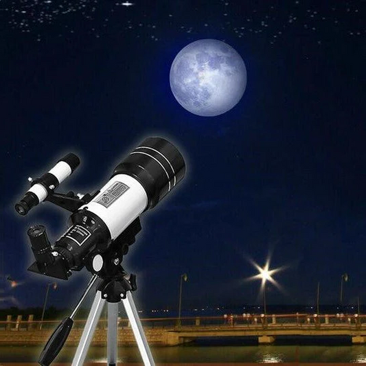 Professional Astronomical Telescope | 70mm Aperture, 300mm Focal Length & Easy Setup for Stargazing and Nature Exploration