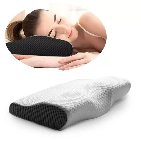 Orthopedic Neck Pillow for Sore Neck & Shoulder Pain | Contour Memory Foam | Cervical & Ergonomic Pillow