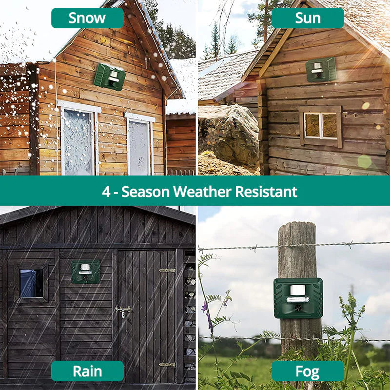Ultrasonic Animal Repeller | Motion-Activated, Eco-Friendly & Safe for Gardens and Yards